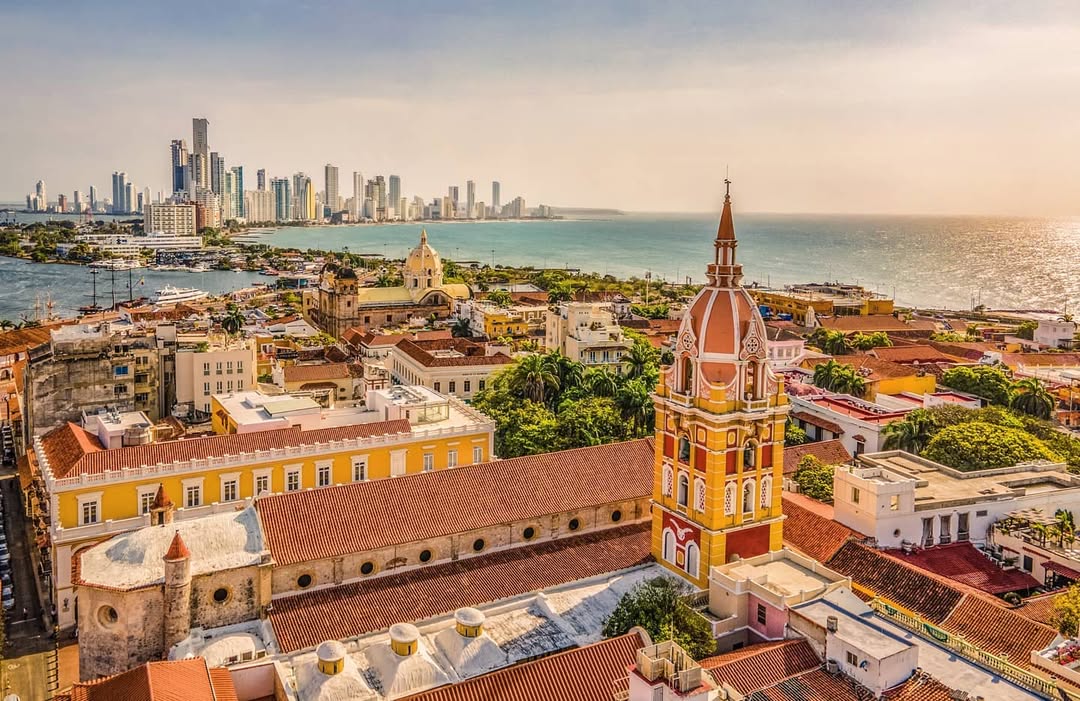 cartagena colombia panoramic