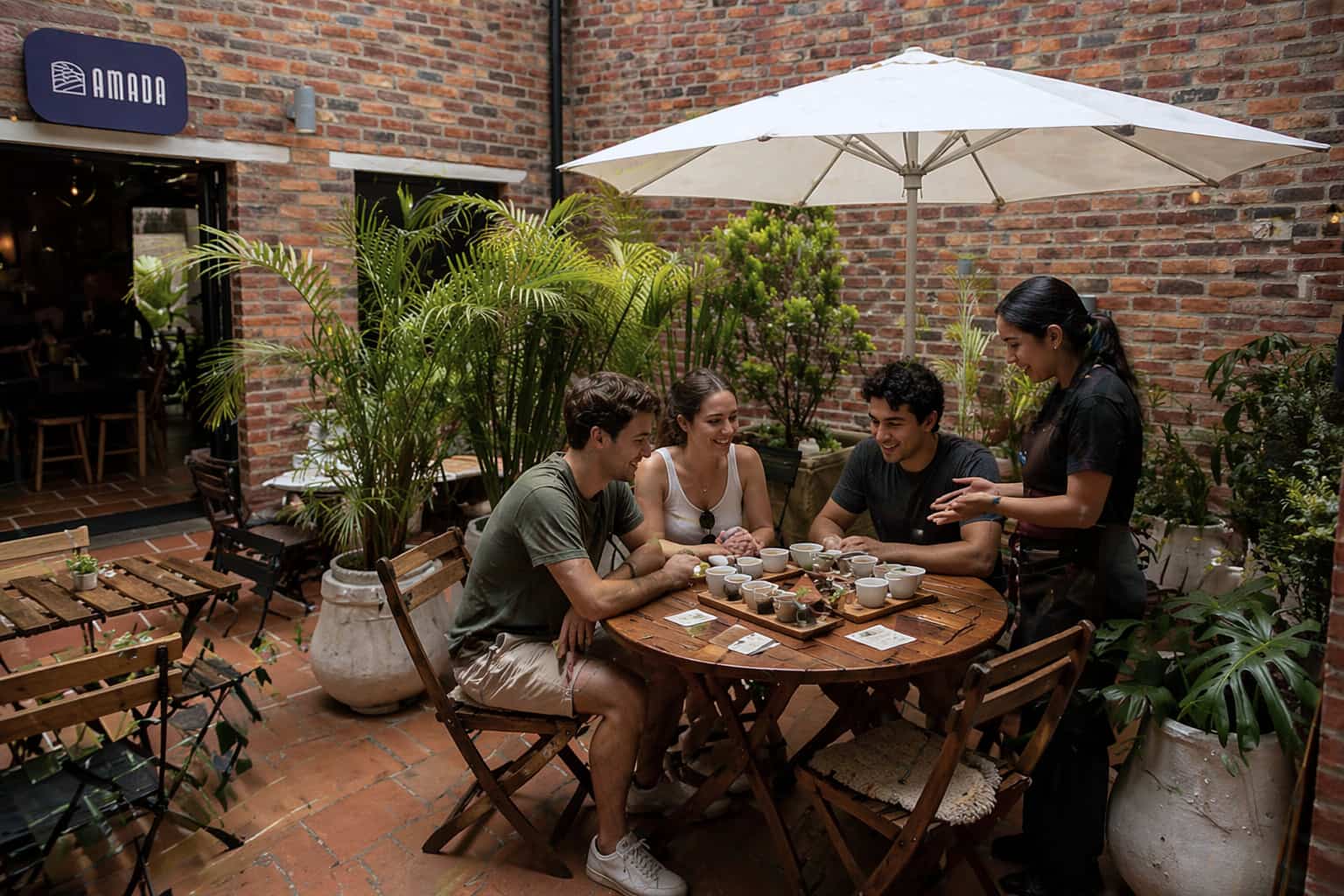coffee tasting in la candelaria bogota