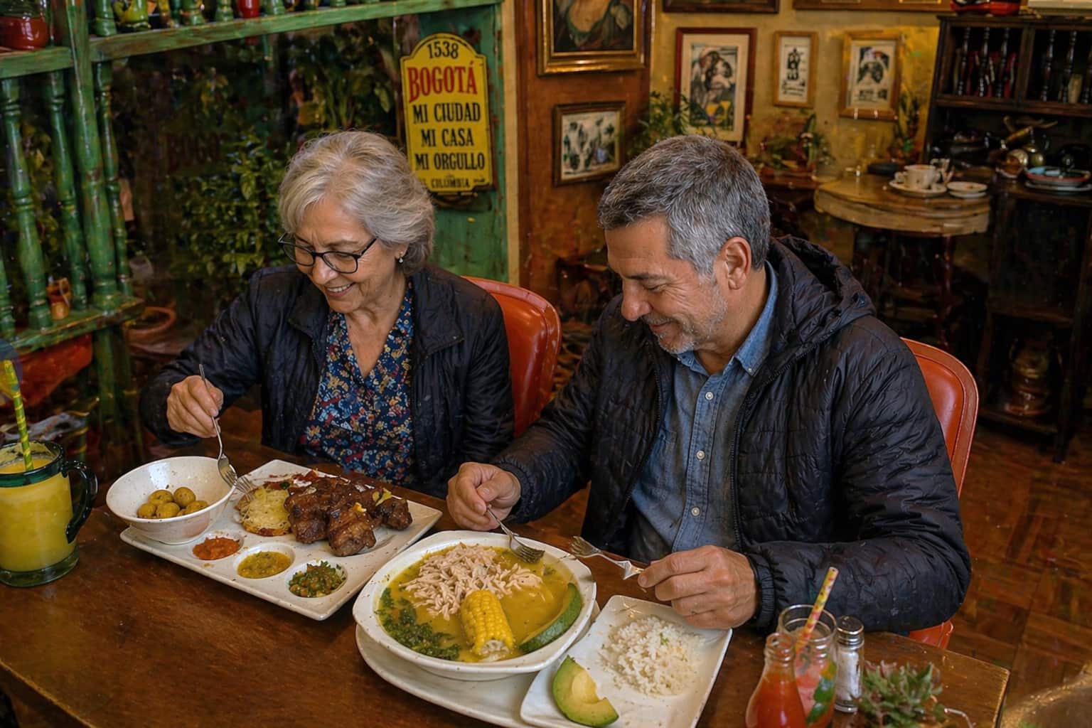 typical lunch bogota colombia