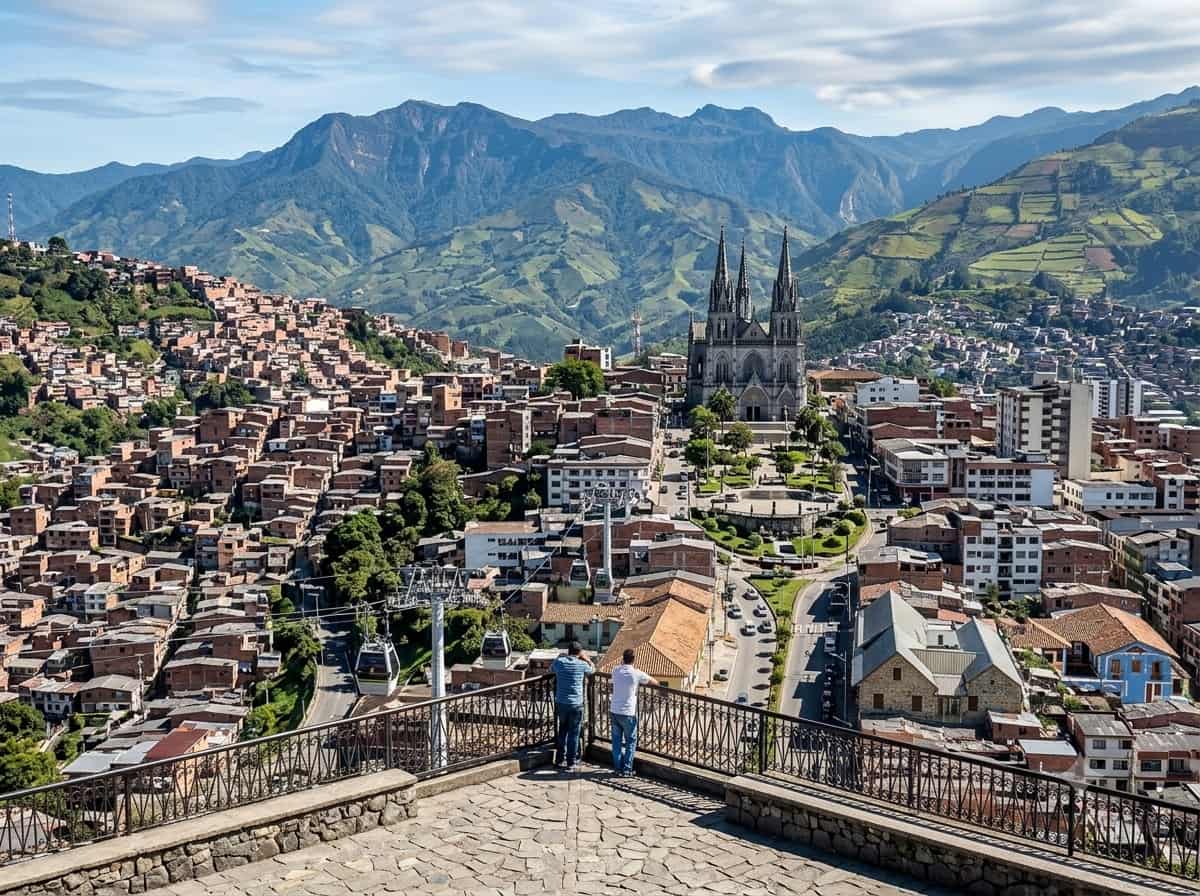 Manizales Colombia viewpoint