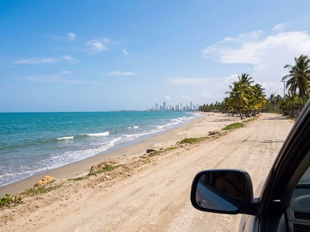 driving in shore cartagena