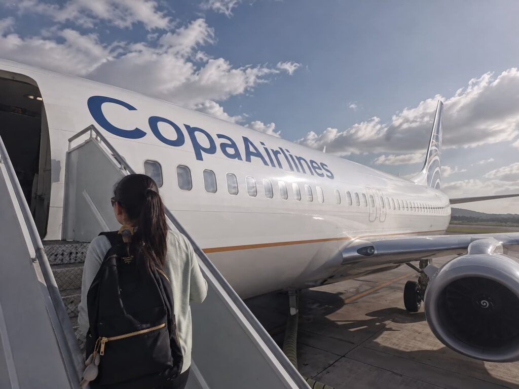A Copa Airlines aircraft on the tarmac